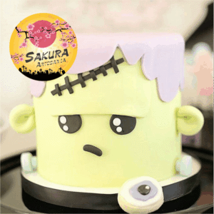 Torta Frankenstein Halloween