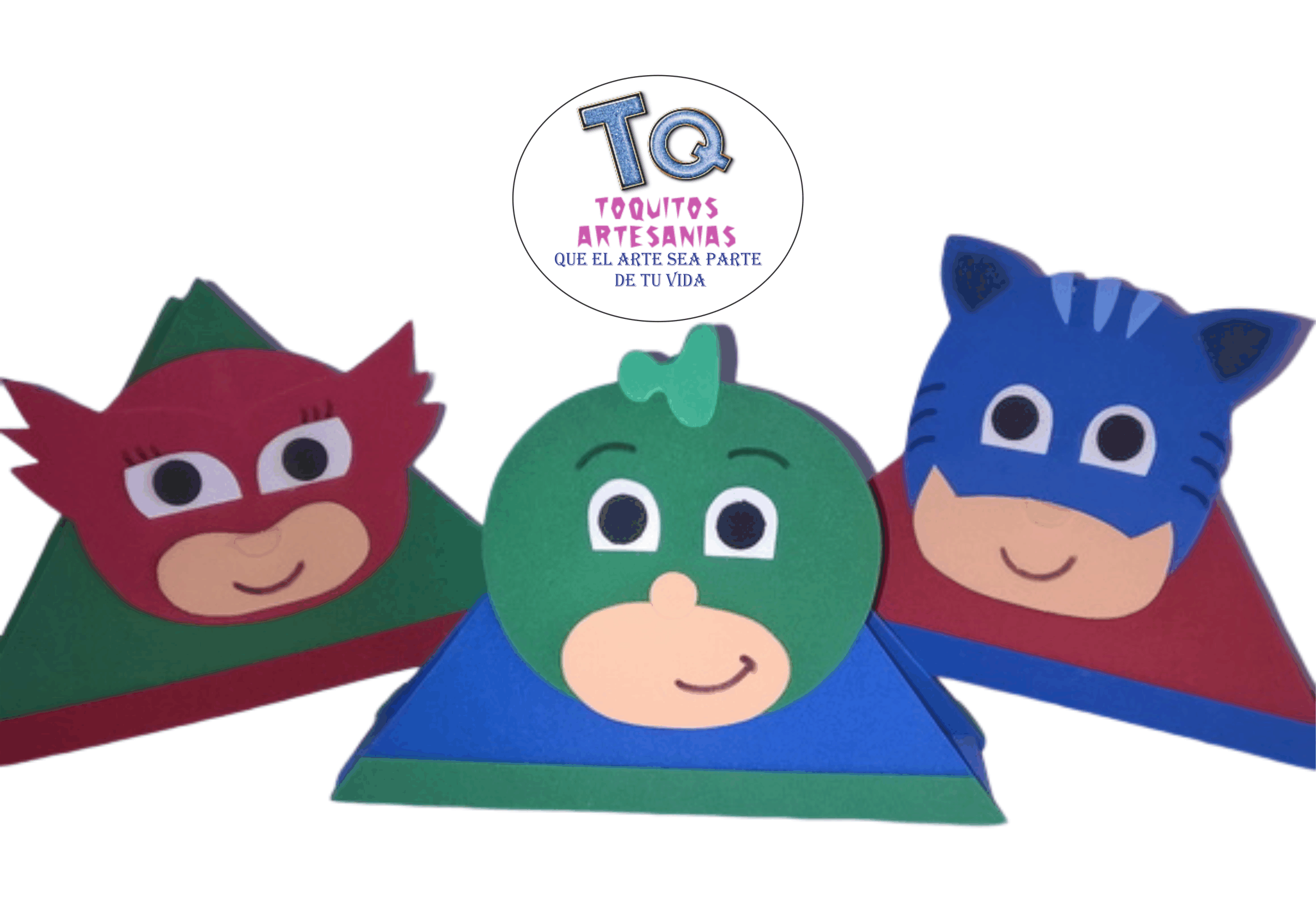 Servilleteros Héroes en pijama sv010