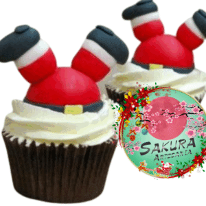 cupcake papa noel
