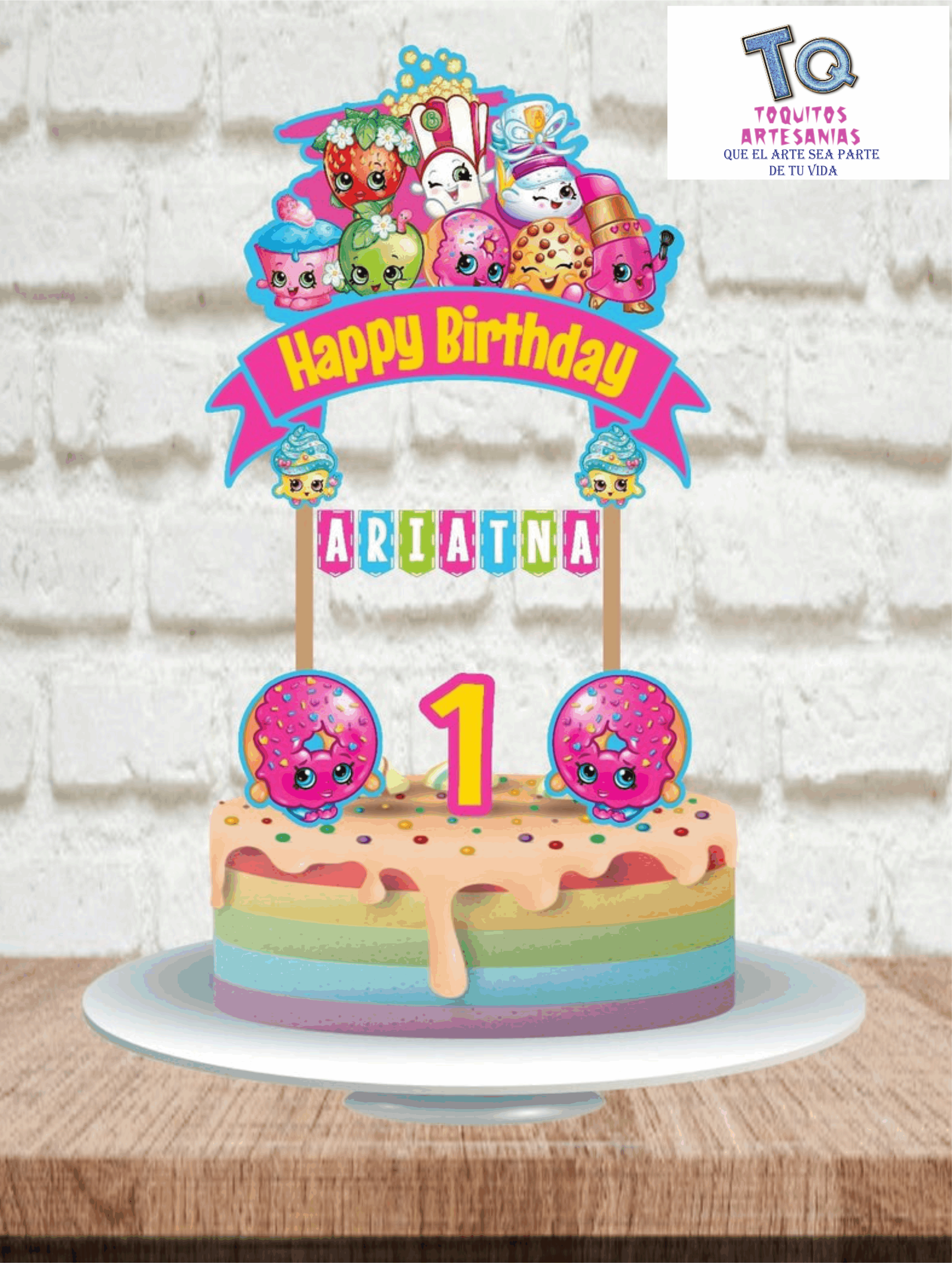 shopkins Cake Toppers cod AT094