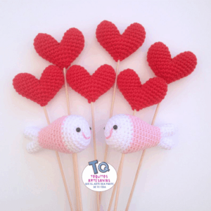 Cake Toppers Amigurumis Pareja Lgbt  cod AT137