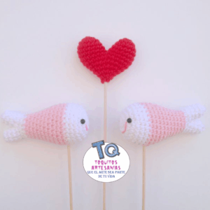 Cake Toppers Amigurumis Pareja Lgbt  cod AT138