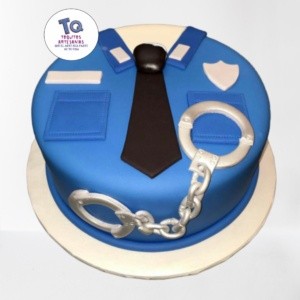 Torta Policía