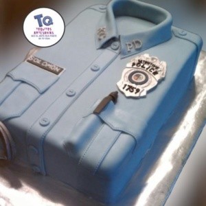 Torta Oficial De Policía