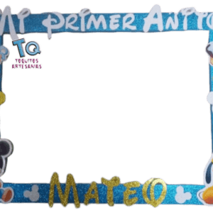 Marco selfie mickey bebe baby shower