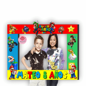 Marco selfie Mario bros