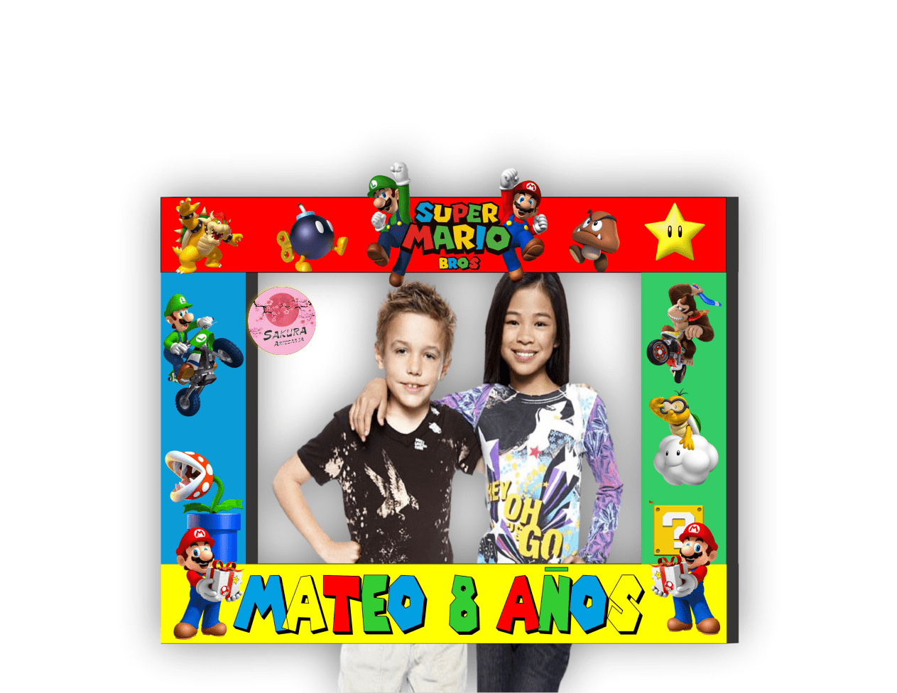 Marco selfie Mario bros