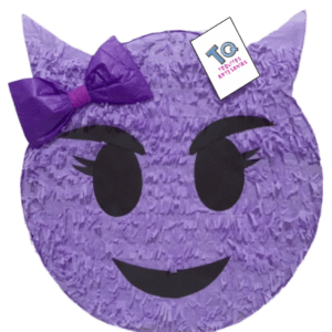 Piñata emoji diabla