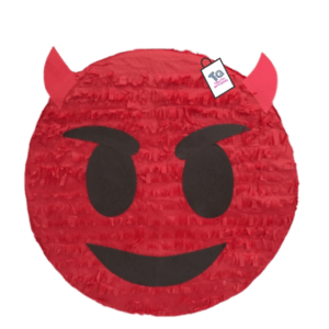 Piñata emoji diablo