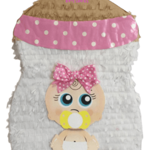 Piñata bebe mamadera