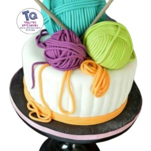 Torta Para El Amante De Tejer