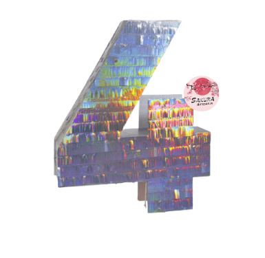 Piñata Plateadas número 4