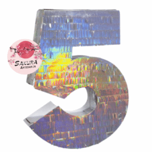 Piñata Plateadas número 5
