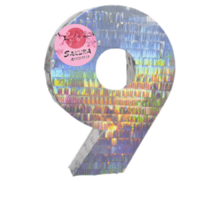 Piñata Plateadas número 9