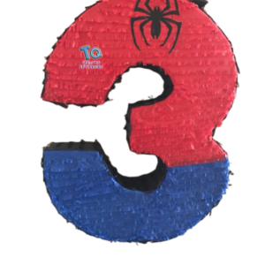 Piñatas numeros Spider-Man