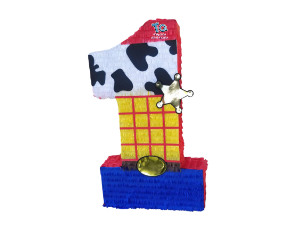 Piñata números Toy Story 4