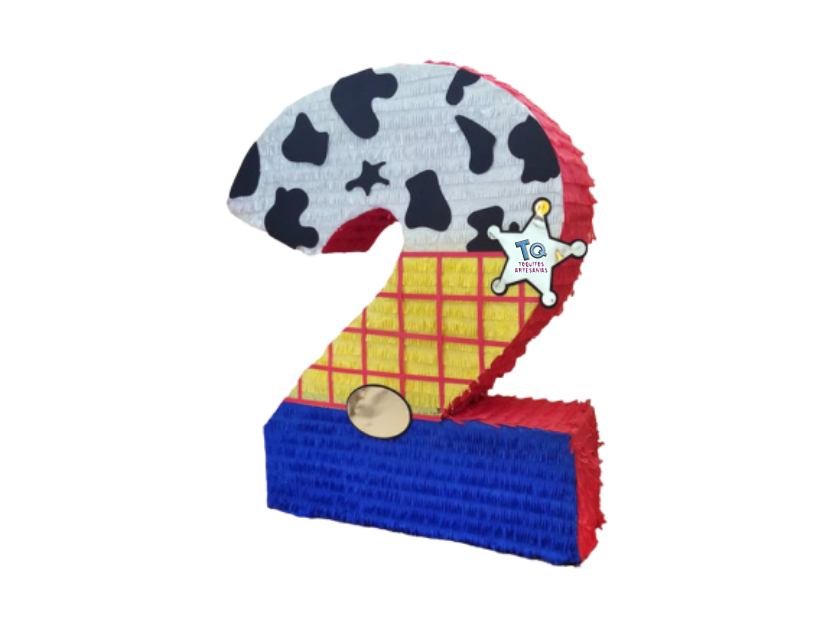 Piñata números Toy Story 4 - Imagen 2