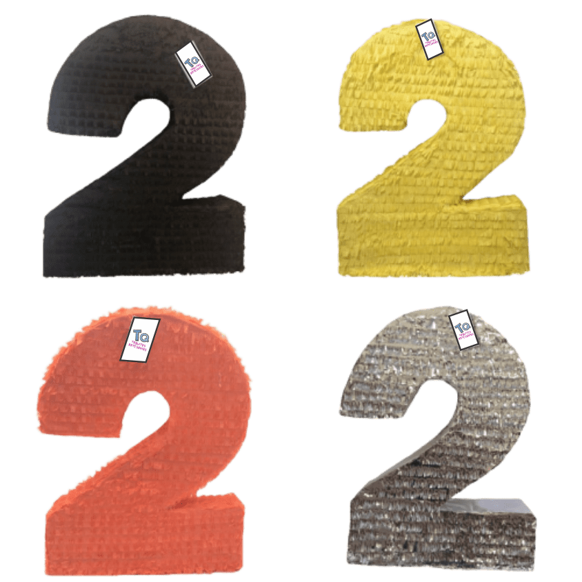 Piñata numero 2 números