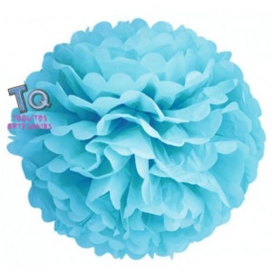 Pompón Celestes 35cm