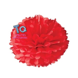 Pompón Rojo 15cm