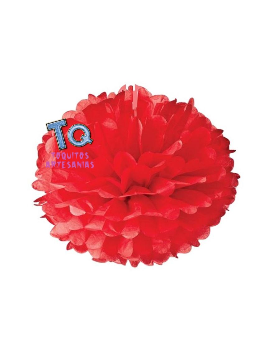Pompón Rojo 25cm