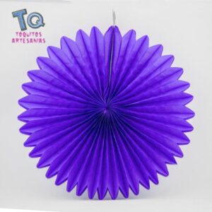 Abanico Violeta 35cm
