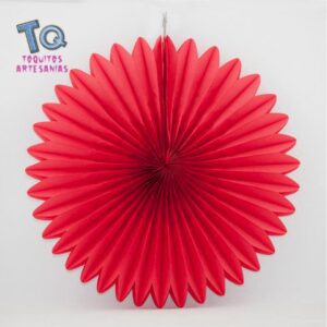 Abanico Rojo 35cm