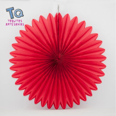 Abanico Rojo 35cm