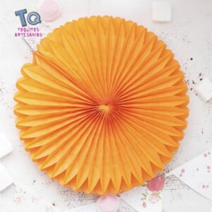 Abanico Naranja 25cm