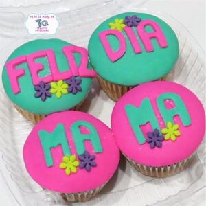 cupcake dia de la madre x4