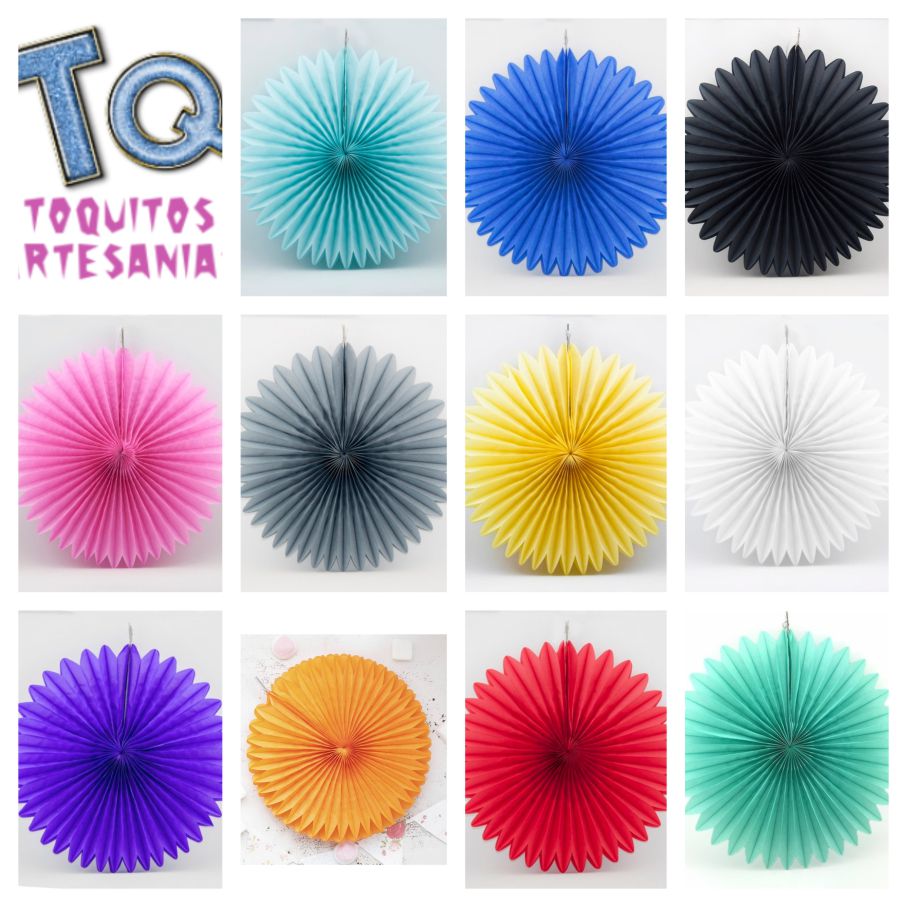 Abanico Negro 35cm - Imagen 2