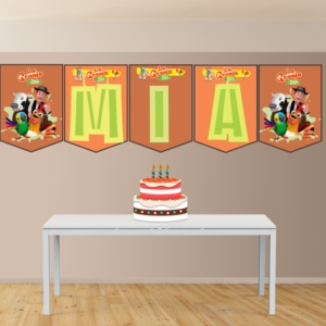 La granja de zenón Banderín con Nombre