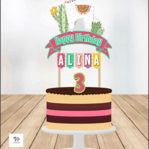 Llama cake Toppers cod AT269