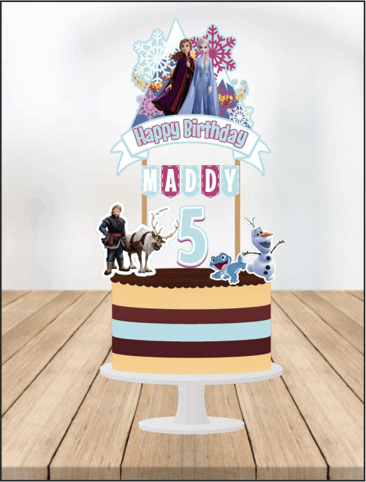 Frozen cake Toppers cod AT277