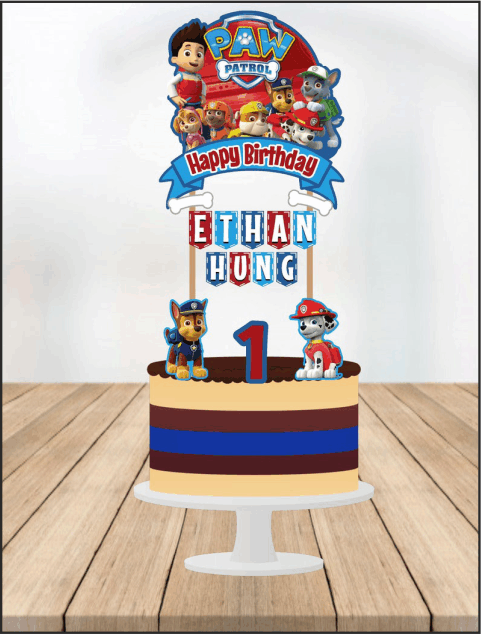 Paw Patrol cake Toppers cod AT279
