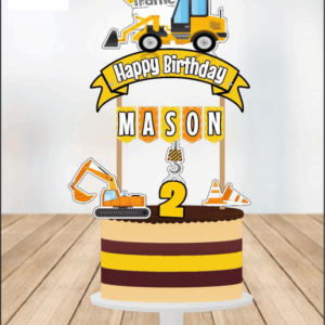 Construcción cake Toppers cod AT292