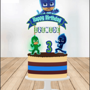 Gatuno héroes en pijama cake Toppers cod AT293