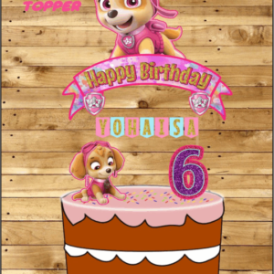Skye patrulla canina cake Toppers cod AT304