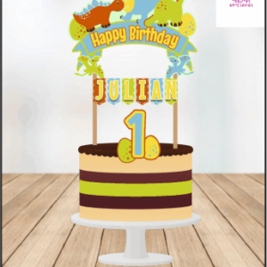dinosaurios cake Toppers cod AT310