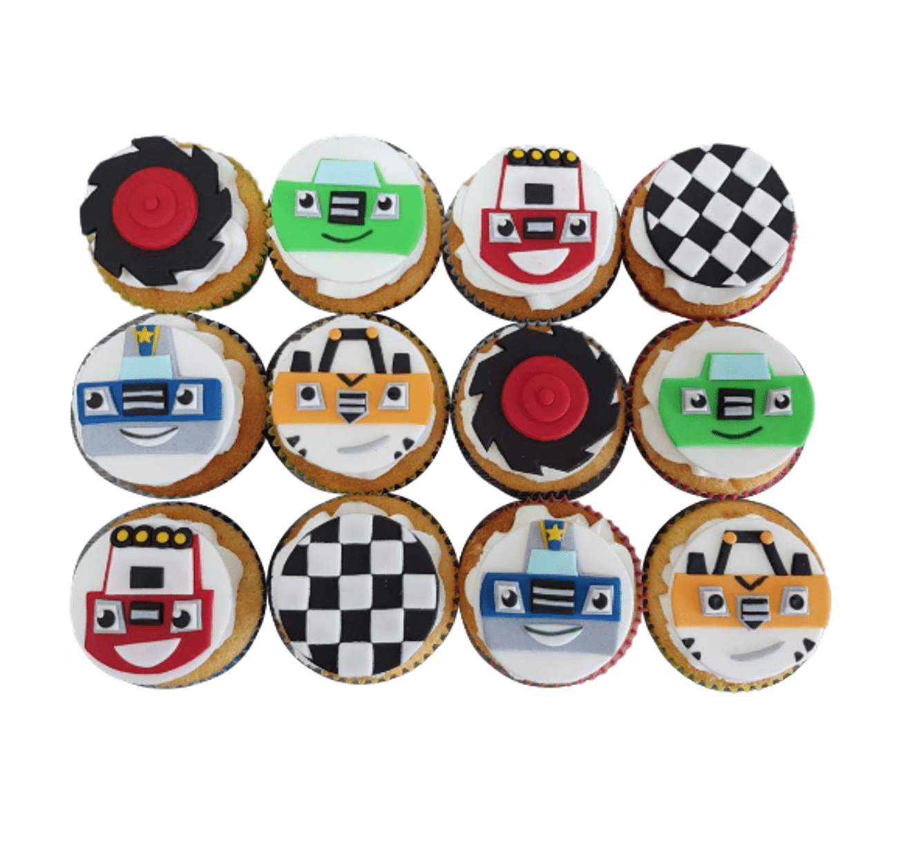 Cupcakes Blaze Monster Machines