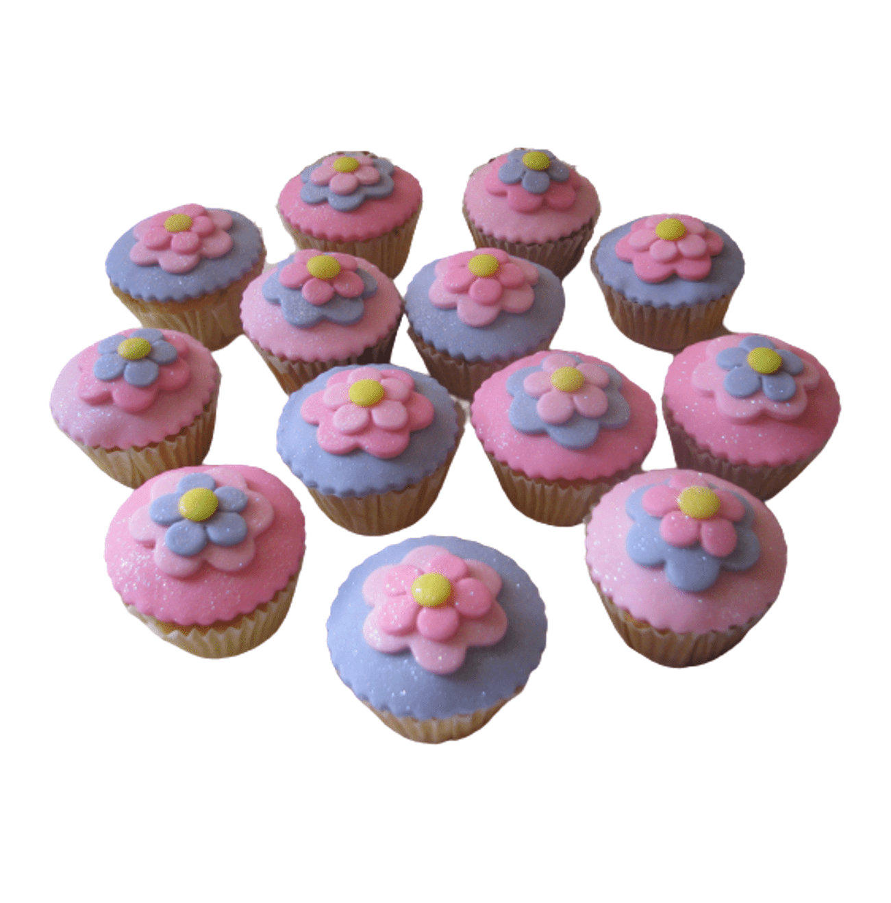 Cupcakes Baby Shower Niña