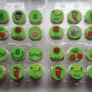 Cupcakes Plantas vs Zombies