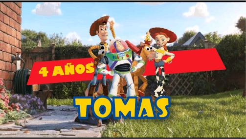 Toy story Video Digital invitación - Imagen 3