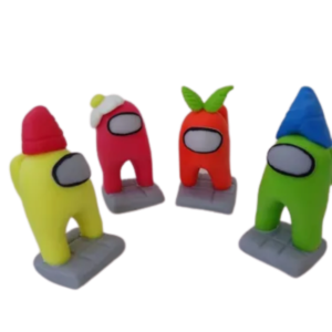 Among Us kit Adorno porcelana fría cod AT312