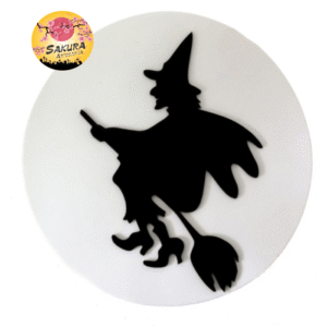 Aplique bruja Halloween