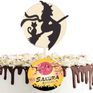 cake toppers bruja Halloween