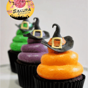 Cupcake Bruja Halloween