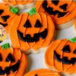 Galletas calabaza Halloween
