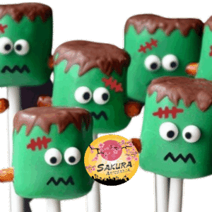Cake Pop Frankenstein Halloween