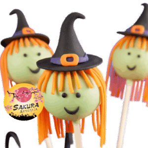 Cake Pop Brujas Halloween